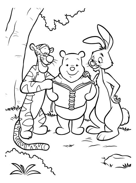 Coloring Pictures Winnie The Poo