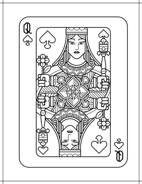Coloring Playing Cards