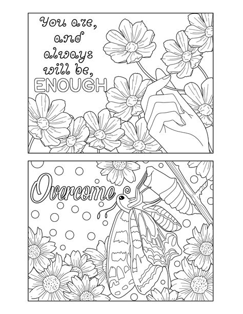 Coloring Postcards For Adults