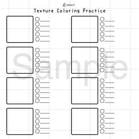 Coloring Practice Sheets