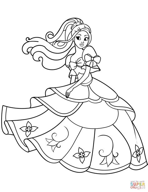Coloring Princess Printable