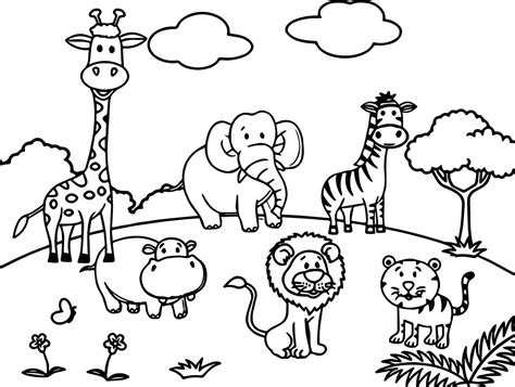 Coloring Sheets Animals