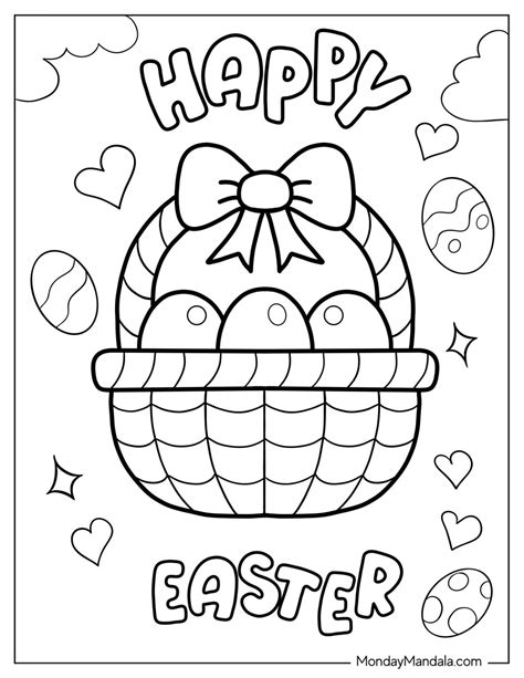 Coloring Sheets Easter