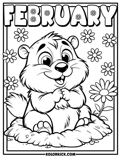 Coloring Sheets February