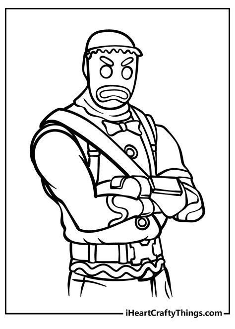 Coloring Sheets Fortnite
