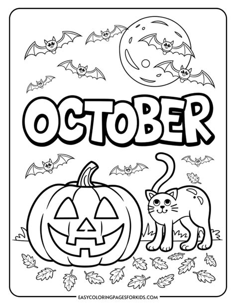 Coloring Sheets October