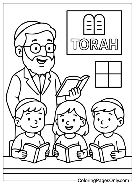 Coloring Sheets Rabbi