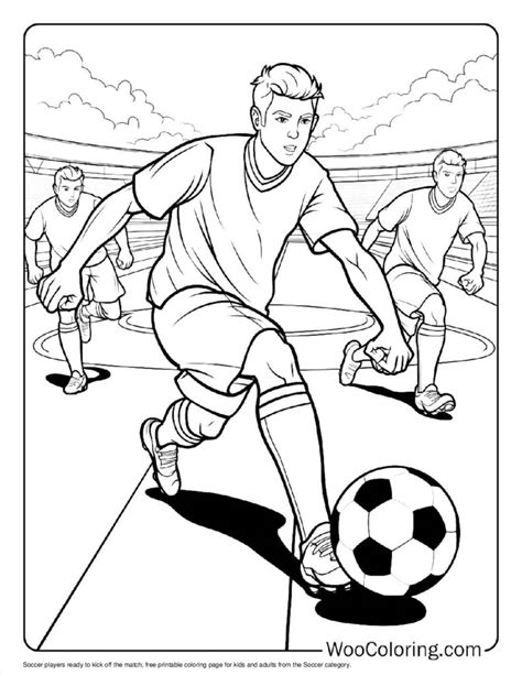 Coloring Sheets Soccer