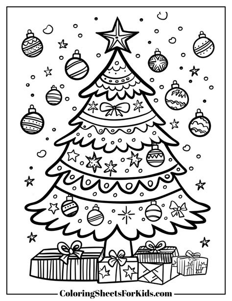 Coloring Sheets Xmas
