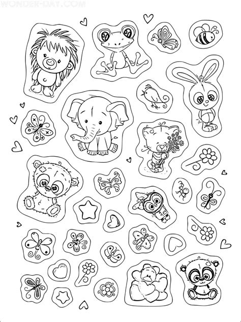 Coloring Stickers