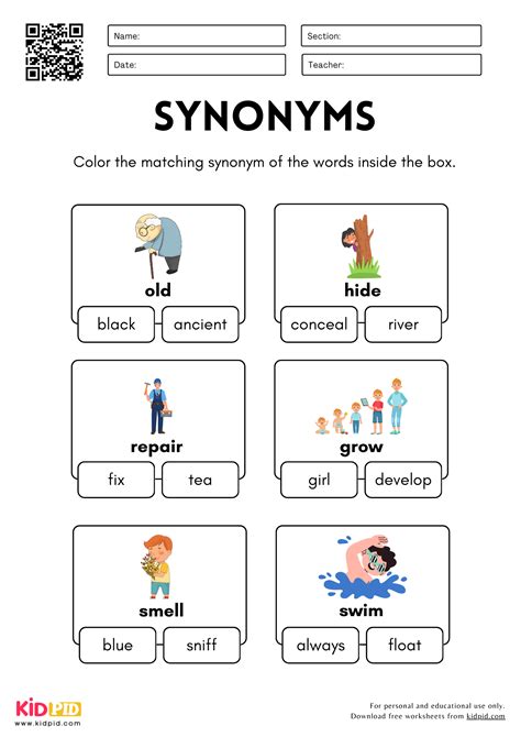 Coloring Synony