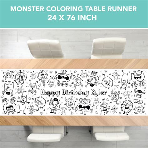 Coloring Table Runner