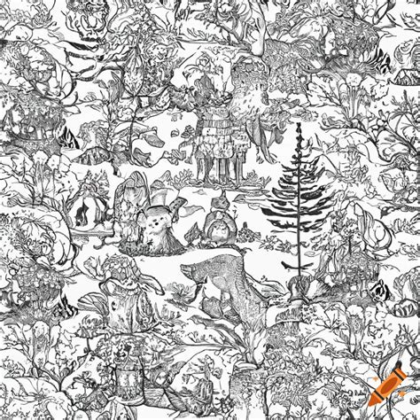 Coloring Toile