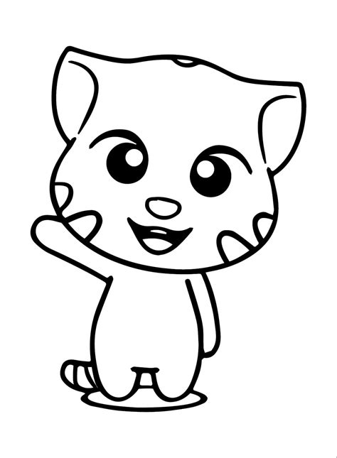 Cute Spring Coloring Page
