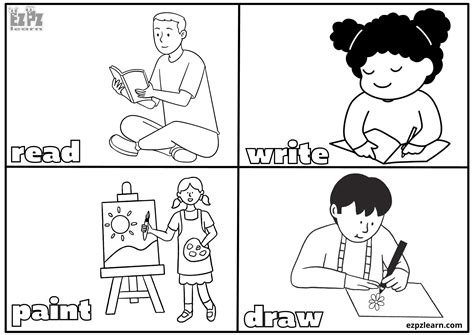 Coloring Verbs