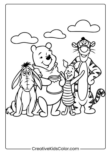 Coloring Winnie The Poo