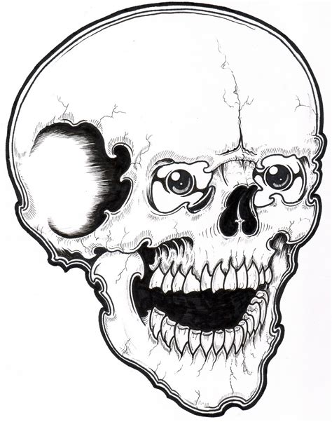 Coloring pages skull. Skulls are such a cool subject. Skulls for adult coloring is even cooler. You can get ultra creative. There is such a vast variety of shapes and ideas to experiment with. The sky’s the limit here. Choose a color theme or go full on color crazy. We have all kinds of skulls for adults to […] 