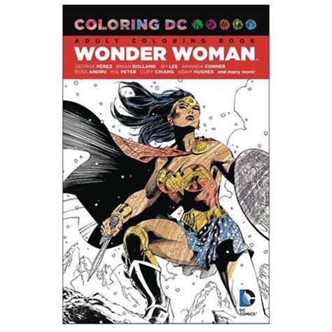 Download Coloring Dc Wonder Woman By George Prez