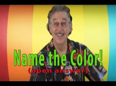 Colors Colors Song Name The Color Open Answer Jack Hartmann