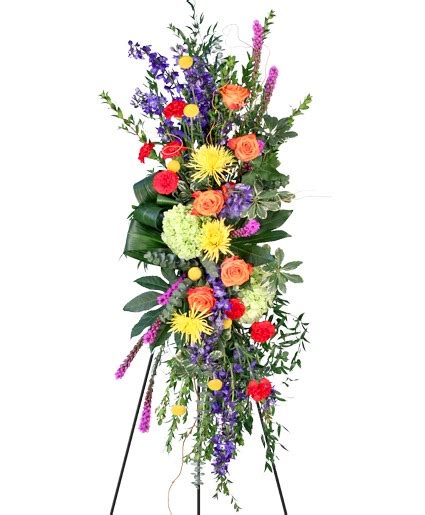 Colors for funeral flowers.  100% Guaranteed.  Consoling Colors stands as a vibra...