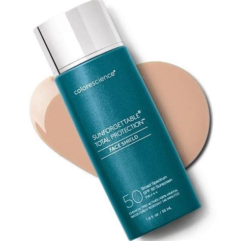Colorscience spf. Complete your routine. Sunforgettable ® Total Protection ® Face Shield Flex SPF 50. $54.00. Add to Cart. Sunforgettable ® Total Protection ® Face Shield Glow SPF 50. $49.00. Add to Cart. Total Eye ® 3-in-1 Renewal Therapy SPF 35. $79.00. 