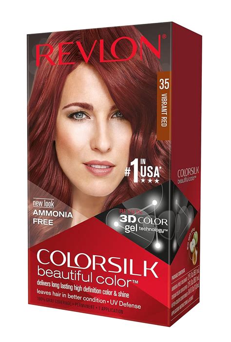 Colorsilk hair dye. Revlon Colorsilk Beautiful Color, Permanent Hair Dye with Keratin, 100% Gray Coverage, Ammonia Free, 34 Deep Burgundy. Available for 3+ day shipping 3+ day shipping (3 pack) Revlon Colorsilk Beautiful Color Long Lasting Permanent Hair Color, 061 Dark Blonde. Options. $11.91. 