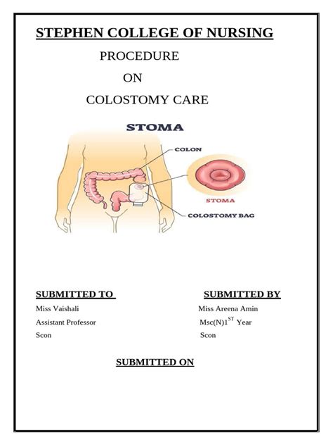 Colostomy care pdf. pdf - Free download as PDF File (.  Skill 12 demonstrates ...
