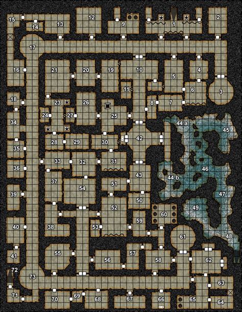 Colour/Textured Dungeon Maps Creative Commons Licensed Maps Paratime Design Cartography