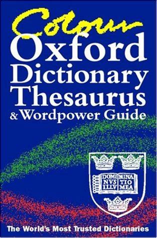 Colour oxford dictionary thesaurus and wordpower guide by sara hawker. - Guía estudiantil para examen de muestra ii.