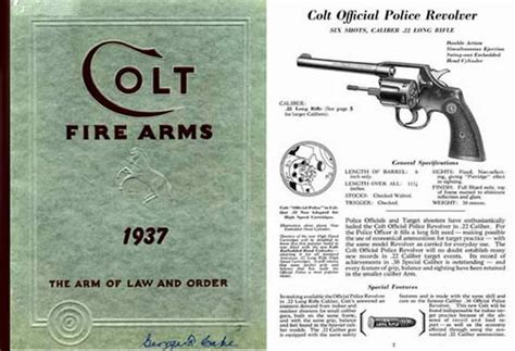 Colt Fire Arm's On Line Catalogue