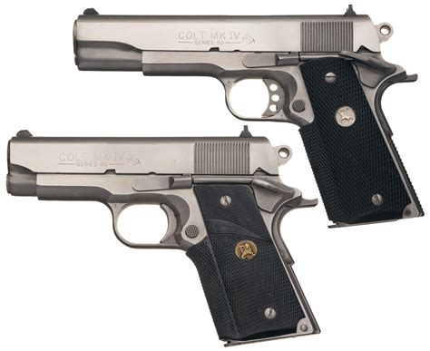 Mar 28, 2017 · Colt had been producing the M1911A1 for the military for many years when they decided to release it to civilians under the name the Colt Government Model. To improve accuracy on the Government Model, Colt eventually modified the barrel bushing, and the new pistol was deemed the Colt Government Model Mark IV Series 70. . 