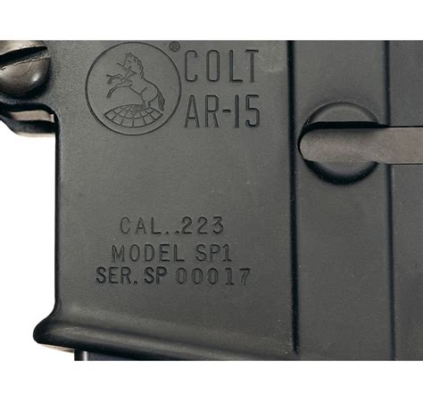 Colt serial number lookup ar15. ENDED - $800.00. Description: Colt AR-15 Sporter Match HBAR semi auto rifle, Model 6601. This Pre-Ban Colt is in excellent plus condition. The serial number of this rifle is MH05500X which makes this a "pre-ban" manufactured model. No box. 