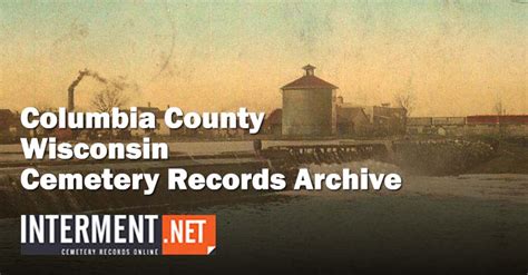 Columbia County Death Records Search (Wisconsin) - County …