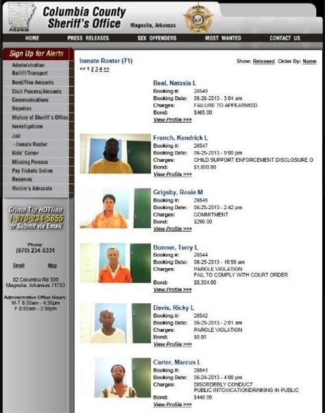 Columbia county jail roster.  Stay informed about local incarceration. php on li...