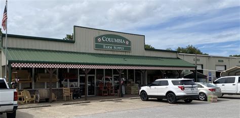 Columbia farm supply columbia tennessee. Columbia Farm Supply is a locally owned and operated business in Maury County. We carry a wide variety of product selections, including work & western clothing, hunting apparel, footwear, hardware, plumbing & electrical supplies, lawn & garden supplies, pet supplies & feed, horse tack & feed, animal health supplies, Holland grills, … 