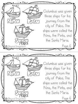 Columbus Day Activities And Printables By Beyond Imagination Tpt