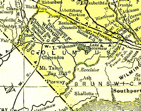 Columbus county nc map.  Add data to your map including demographics, busin...