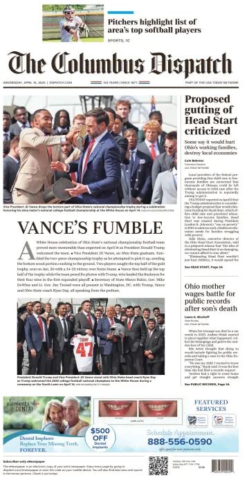 Columbus dispatch obituary submission.  Apr 16, 2025 · Bringing this ...