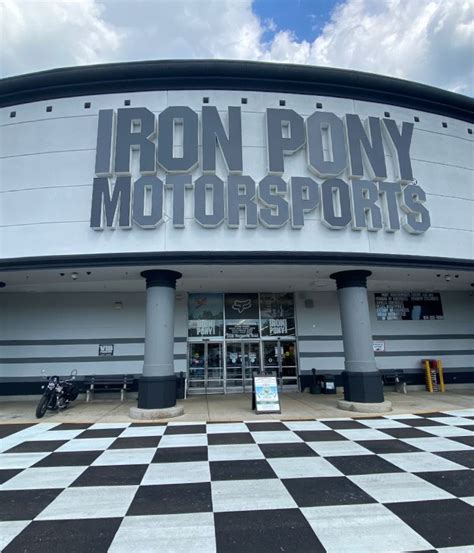 IRON PONY MOTORSPORTS - 59 Photos & 60 Reviews - 5436 Westerville Rd, Westerville, Ohio - Motorcycle Parts & Supplies - Phone Number - Yelp Iron Pony Motorsports 3.7 (60 reviews) Claimed Motorcycle Parts & Supplies Closed 10:00 AM - 7:00 PM See hours Write a review Add photo Photos & videos See all 59 photos See All 59.