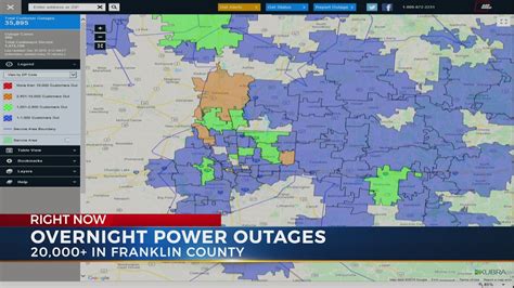 COLUMBUS, Ohio (WCMH) – Approximately 1,500 AEP customers are exper