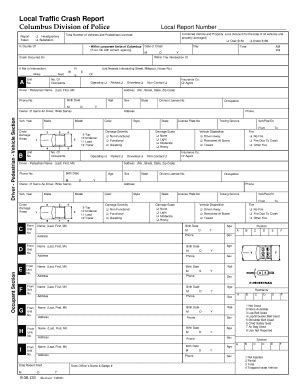 Columbus police accident reports. The Ohio Department of Public Safety receives crash reports on public roadways from all law enforcement agencies in Ohio for statistical purposes only. Reports in our Crash Retrieval System can be searched by crash number, document number, or by advanced search options to search by date, investigating agency, or last name of a person named in ... 