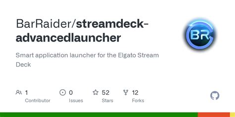 Com.barraider.advanced launcher.exe. Smart application launcher for the Elgato Stream Deck - v1.8 - added the ability to launch applications in the background by Deridder45 · Pull Request #8 · BarRaider/streamdeck-advancedlauncher 