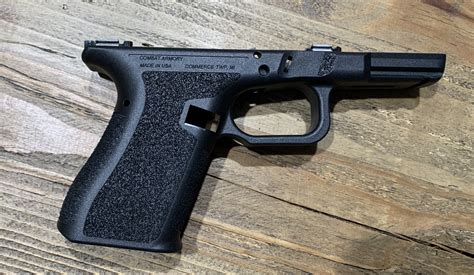 The Combat Armory Pistol Frame fits all your Glock® holsters too!The Combat Armory Pistol Lower was designed, engineered and manufactured in the USA. Combat Armory's Manufacturing Philosophy of making super high quality parts at a fair price has been our Focus for decade's. This is a 100% frame must ship to FFL, item does not ship to …. 