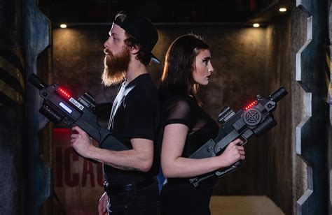 Combat Chicago - Tactical Laser Tag + Escape Rooms, Oak Lawn, IL Combat Chicago is the perfect spot for thrill-seekers looking for a unique experience. With elaborate tactical laser tag and escape rooms, complete with extreme detail and custom designs, it's sure to be a great time.