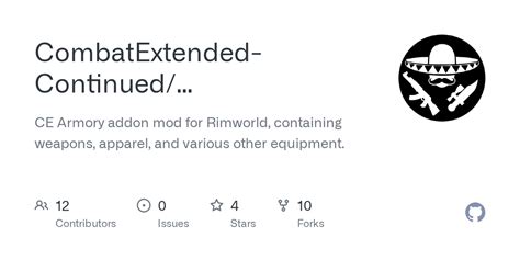Combat extended armors github.  -yesaterisk This page contains combat apparel a...