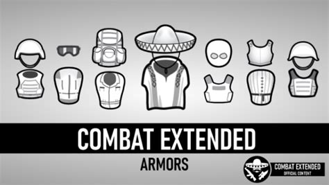Combat extended armors github.  This list contains Combat Extended and all mods that can co...