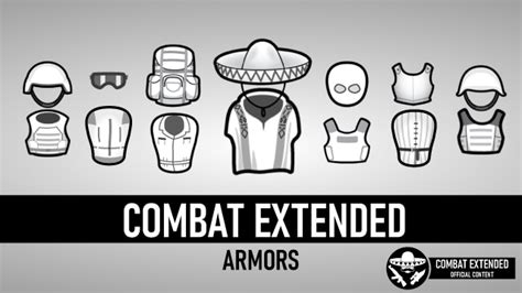 Combat extended armors.  These are 'core' Combat Extended mods.  CE Armory ad...