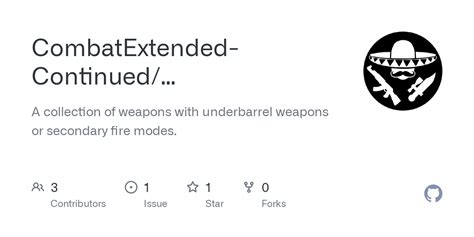Combat extended attachments.  - CombatExtended-Continued/CombatExtendedAttachm...