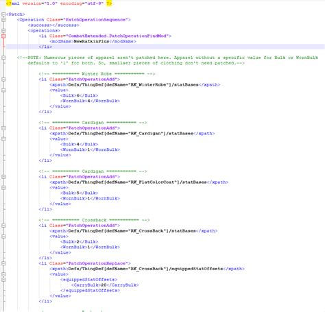 Combat extended compatibility.  If you're playing with something really hacky like multiplayer...