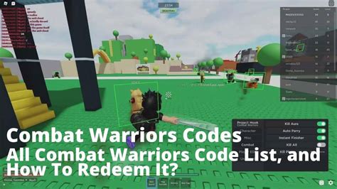Combat Warriors is one of the most popular arena-style fighting games in Roblox. Like most games in that genre, there are a lot of customizable features for your character kit. ... Related: Combat …. 